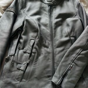 Harley-Davidson Black Leather Motorcycle Jacket